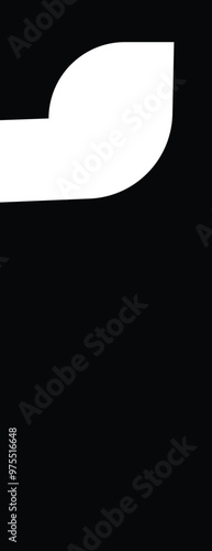 Elegant hotel door hanger design for handle or knob. Do not disturb, please service or clean room doorhanger template. Vector die cutting inform sign. Hotel Door Hanger Tags. Minimalism concept.