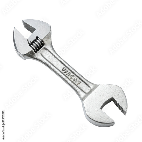 Transparent A silver plated UBACU wrench photo