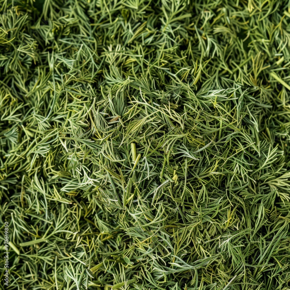 Dry dill pile texture background. Dried fennel pattern, crushed seasoning, dill weed powder Dry dill pile texture background. Dried fennel pattern, crushed seasoning, dill weed powder
