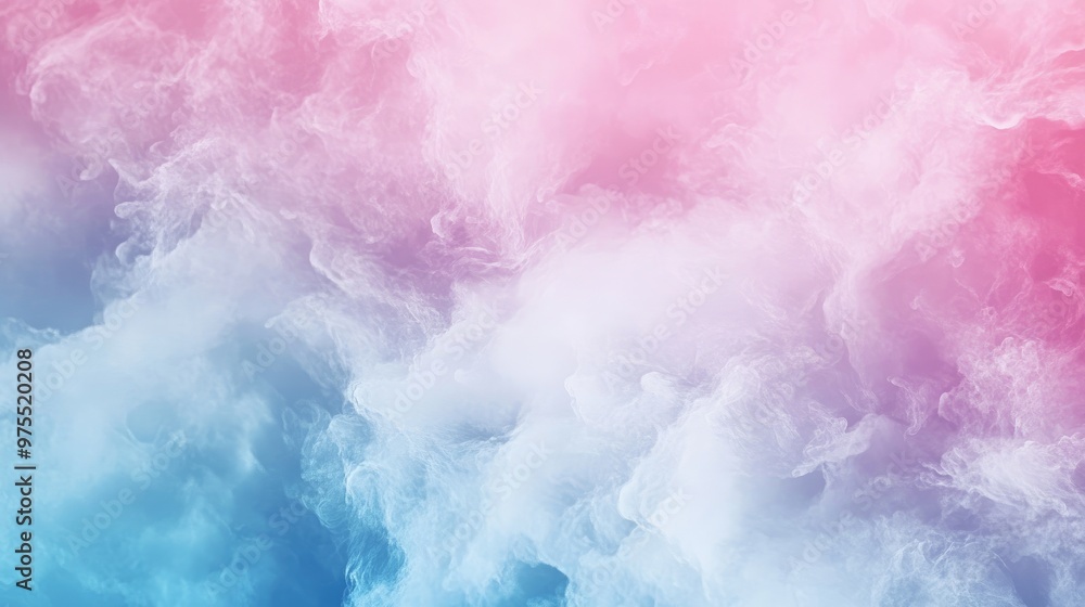 Fototapeta premium Soft pastel color gradient background with gentle transitions, perfect for creating a serene and elegant visual for various projects