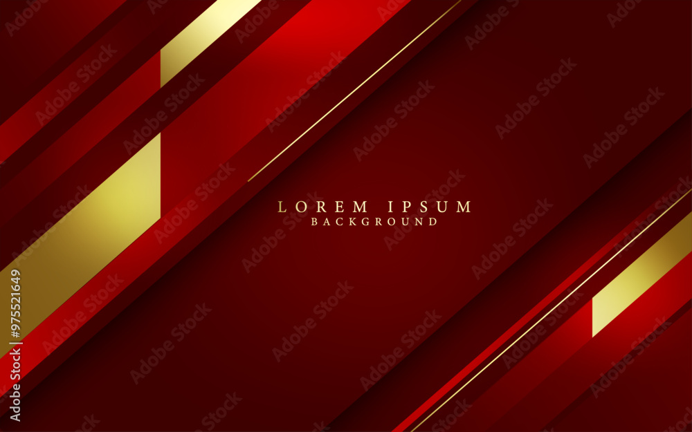 golden and red layer patterns decorative abstract vector illustration luxury background,cover design and card element. golden and red layer patterns decorative abstract vector illustration luxury background,cover design and card element.
