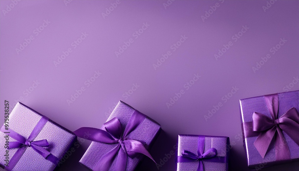 Geschenk Hintergrund Grün Gelb Rot Violette Geschenk Hintergrund Grün Gelb Rot Violette
