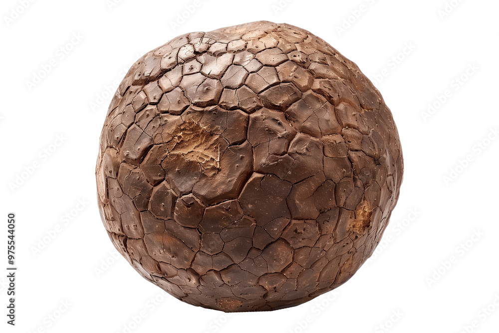 Closeup of winter truffle cut in half, showcasing its detailed texture and pattern, isolated on a white background. Concept of gourmet food Closeup of winter truffle cut in half, showcasing its detailed texture and pattern, isolated on a white background. Concept of gourmet food
