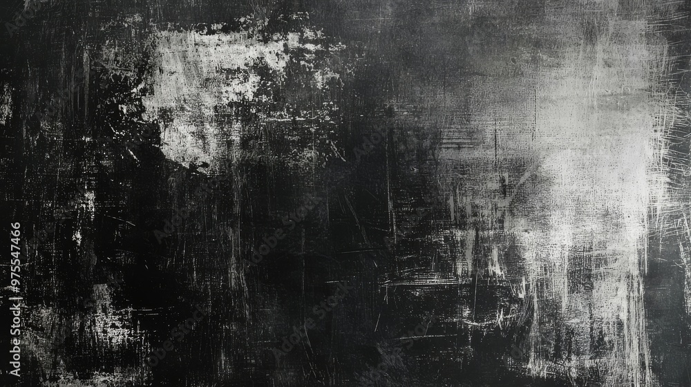 Obraz premium Black and White Abstract Textured Background, Texture, Background, Abstract