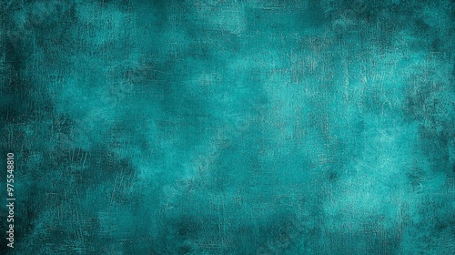 Teal Textured Background, Abstract Art, Grunge, Texture, Background