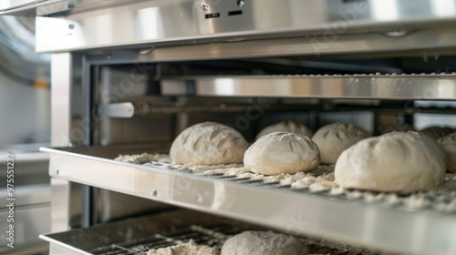 Retarder Proofer: Equipment for slowing down the fermentation process of dough to control proofing time photo