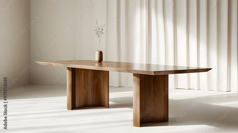 modern table with a thin, minimalist border, showcasing clean lines and a smooth modern table with a thin, minimalist border, showcasing clean lines and a smooth