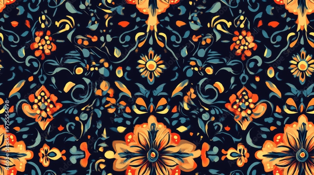 Seamless pattern design Seamless pattern design