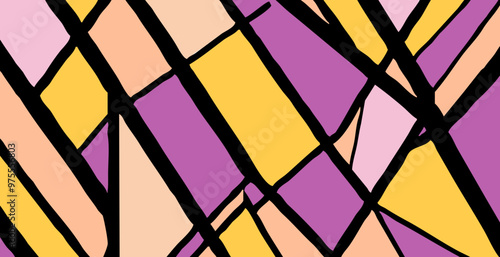 Abstract pattern. Illustration for printing on wall decorations. For use in graphics.