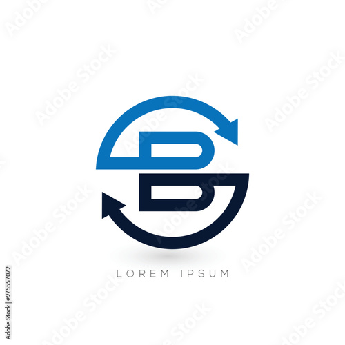 SB Initial return logo design