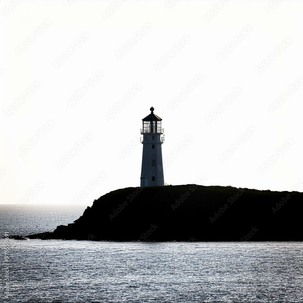 lighthouse at sunset lighthouse at sunset