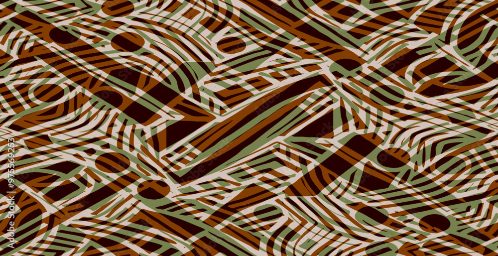 Fototapeta premium Abstract pattern. Illustration for printing on wall decorations. For use in graphics.