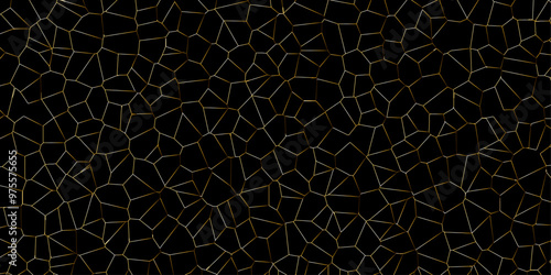 Abstract broken quartz geometric retro tiles broken glass isolated crystalize terrazzo vintage vector background.
