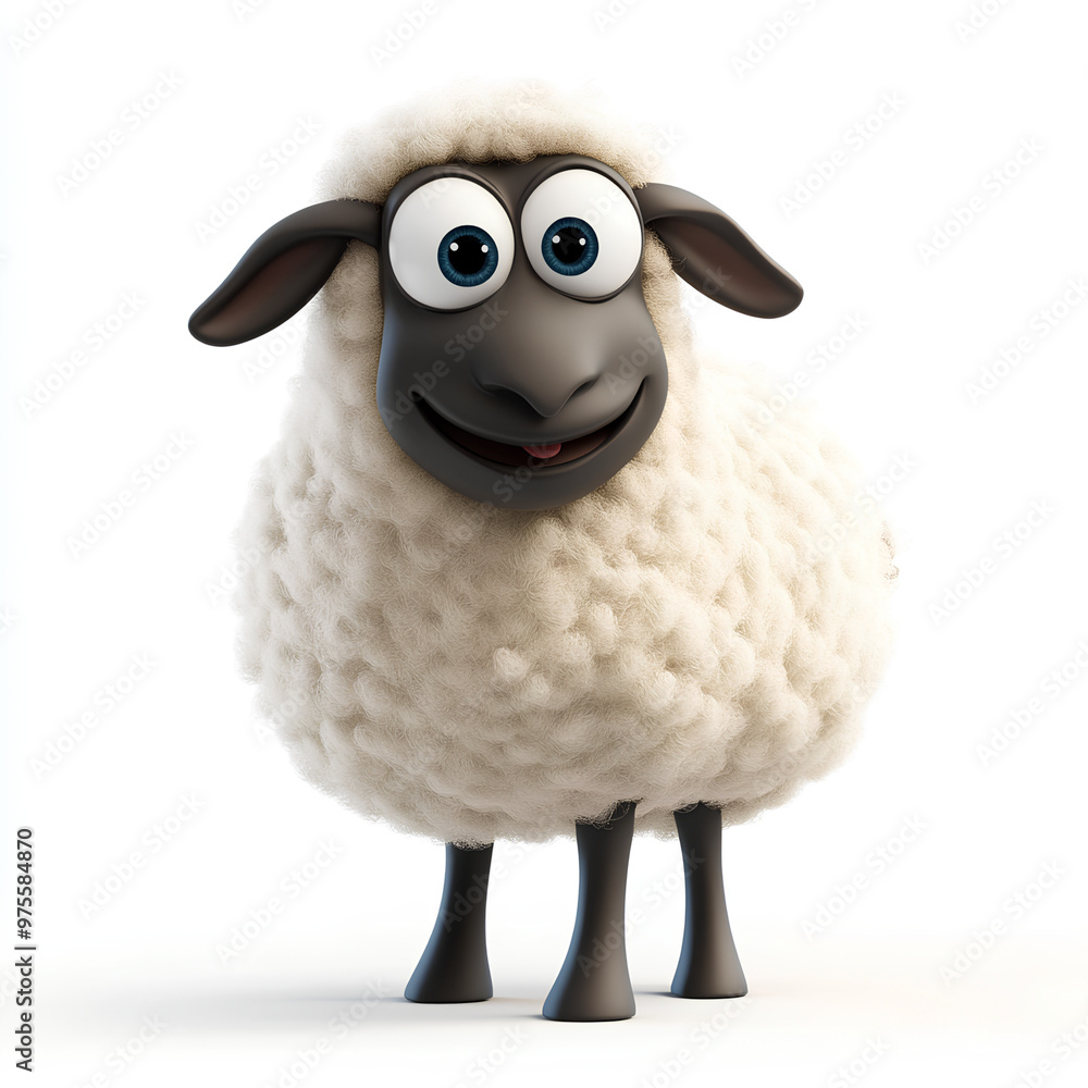 Cartoon sheep,Cute sheep,Sheep,Farm animal,3D illustration,Adorable,Animal,character,Fluffy,Wool,Smiling,Happy sheep,Children's illustration,Digital art,Animated style,Fun,Isolated,White background,Pl Cartoon sheep,Cute sheep,Sheep,Farm animal,3D illustration,Adorable,Animal,character,Fluffy,Wool,Smiling,Happy sheep,Children's illustration,Digital art,Animated style,Fun,Isolated,White background,Pl