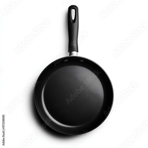 frying pan isolated on white background