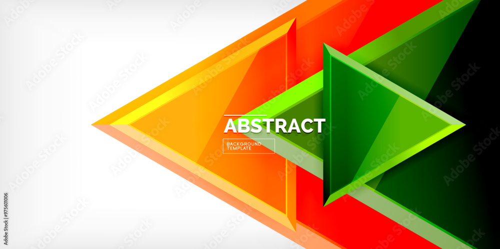 Abstract background - glossy triangles. Vector Illustration For Wallpaper, Banner, Background, Card, Book Illustration, landing page Abstract background - glossy triangles. Vector Illustration For Wallpaper, Banner, Background, Card, Book Illustration, landing page