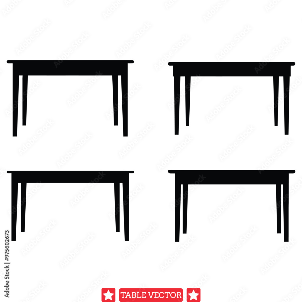 Premium Table Vector Bundle High Quality Graphics for All Your Design Needs Premium Table Vector Bundle High Quality Graphics for All Your Design Needs