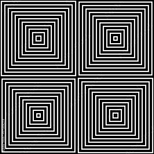 Foto optical illusion of chaos, with a stylized design, captivates the eye in this im