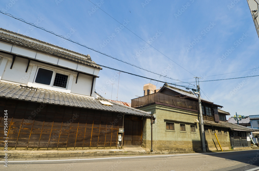 Townscape of Old town in Tochigi city, Tochigi prefecture, Kanto, Japan. Townscape of Old town in Tochigi city, Tochigi prefecture, Kanto, Japan.