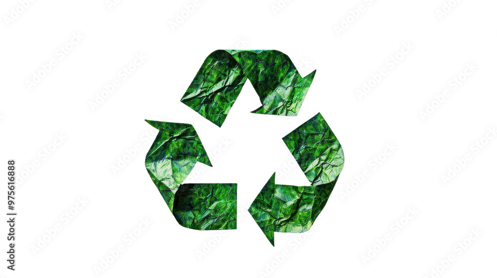 Recycling Sign on transparent background Recycling Sign on transparent background