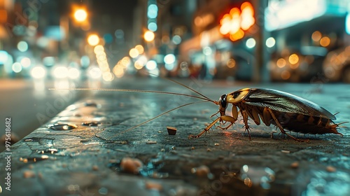 cockroach in the city