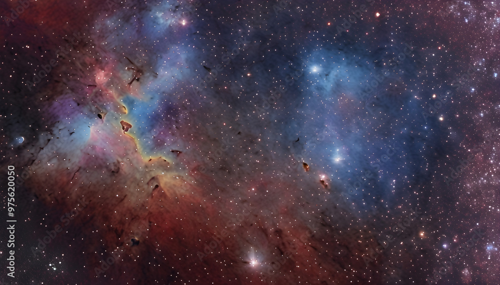 Obraz premium Nebula background 