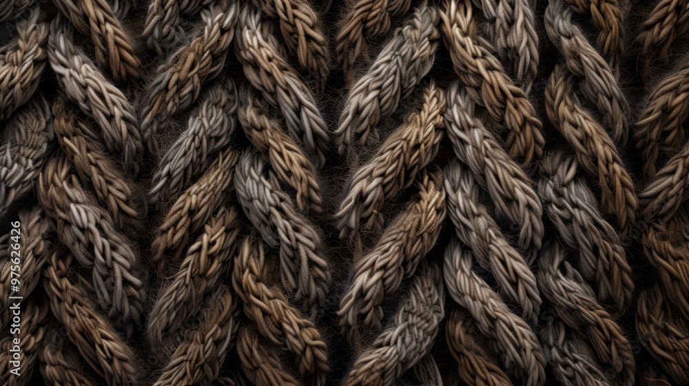 Close-up of woolen knit texture background Close-up of woolen knit texture background