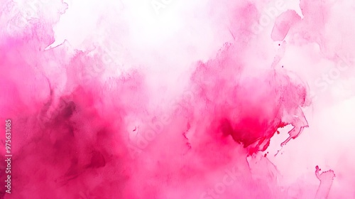 Abstract pink watercolor texture background.