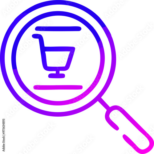 increased visibility in local markets, icon outline gradient