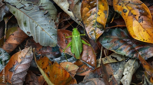 katydid close up  photo