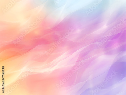 abstract blurred pink, yellow, blue energetic romantic background. Gradient image. Ecological ideas for your graphic design, banner, or poster and have copy space for text