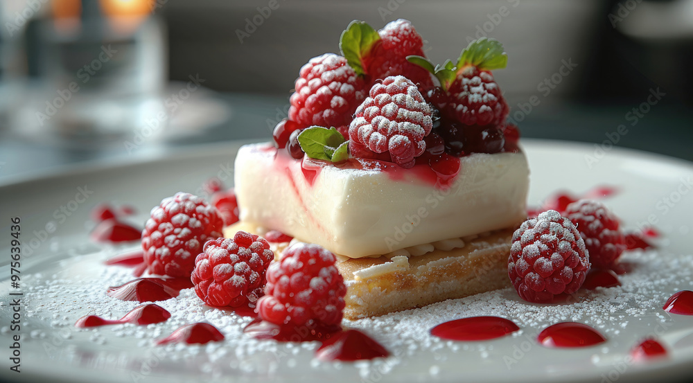 Gourmet dessert. Generative AI. Gourmet dessert. Generative AI.