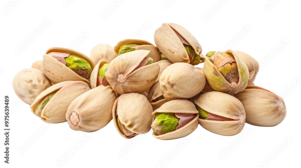 Pistachios on transparent background Pistachios on transparent background