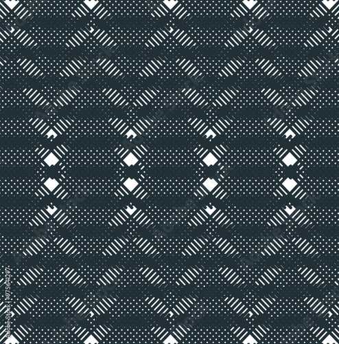 Symmetrical texture with a dense mass and sharp features.