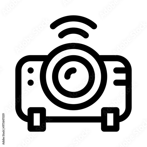 Projector line icon