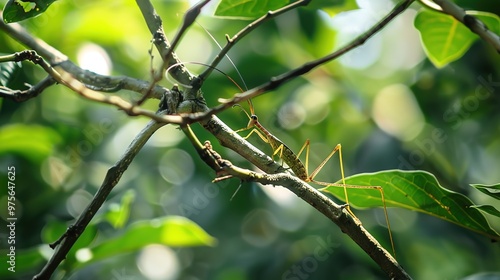 Wallpaper Mural stick insect closeup wallpaper Torontodigital.ca