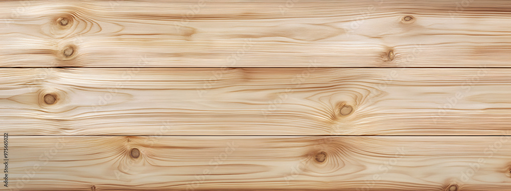 Fototapeta premium Large cedar (Cupressaceae) wall or floor texture. knotty pine. Unpainted, unfinished natural grain. High resolution wood texture, sharp to the corners.