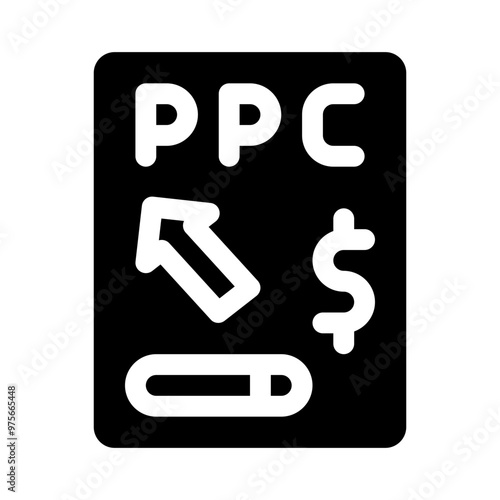 PPC glyph icon