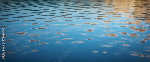 quiet blue wave water surface texture background
