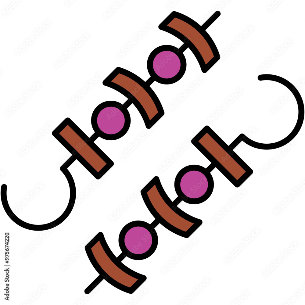 Skewers Icon Skewers Icon