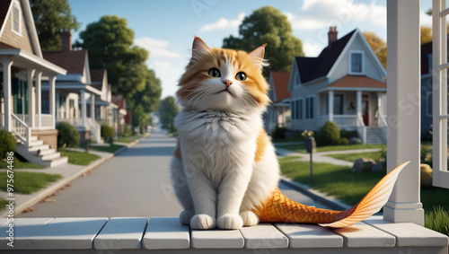 Beautiful and cute adorable cat