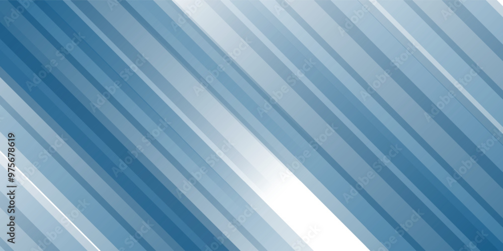 Fototapeta premium Blue abstract background with white color. Abstract blue background with square shapes art