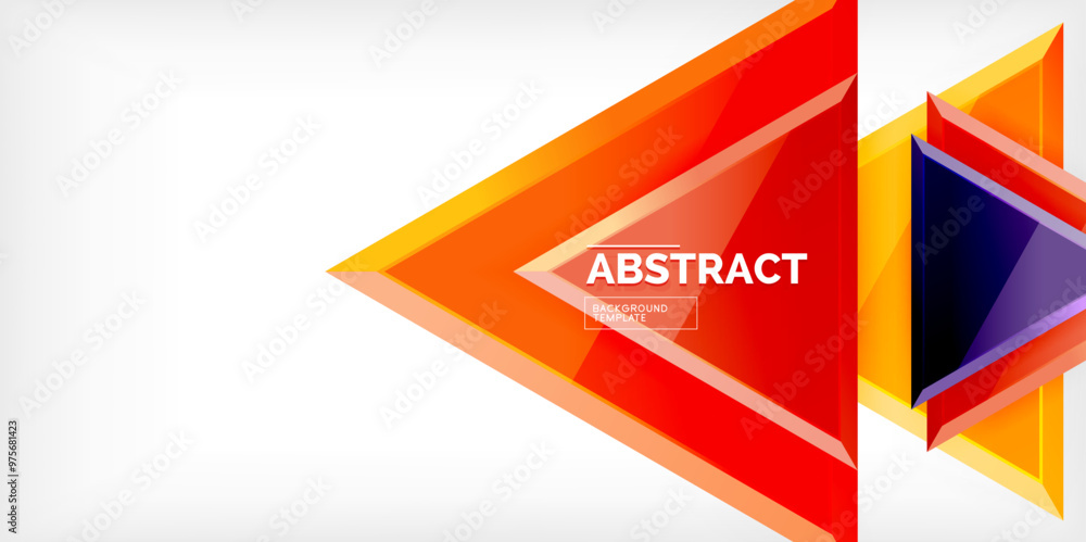 Triangle glass shapes geometric abstract background. Vector Illustration For Wallpaper, Banner, Background, Card, Book Illustration, landing page Triangle glass shapes geometric abstract background. Vector Illustration For Wallpaper, Banner, Background, Card, Book Illustration, landing page