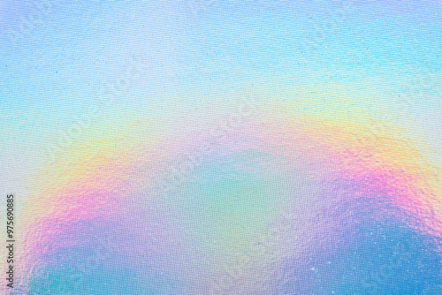 Holographic rainbow foil iridescent texture abstract hologram background photo