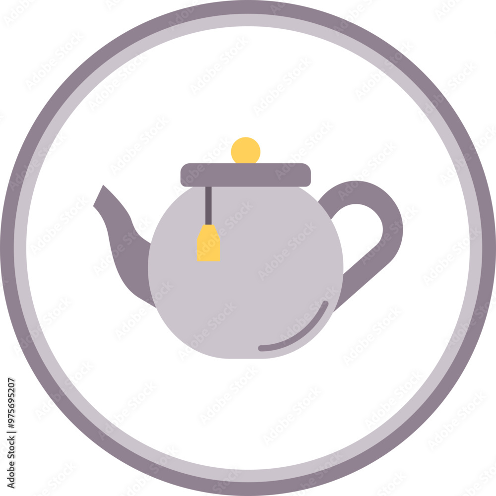 Obraz premium Teapot Icon
