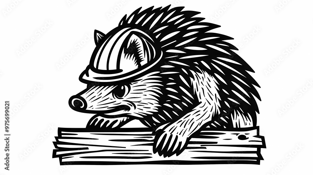 Cute hedgehog coloring page for kids, ideal for creative learning fun