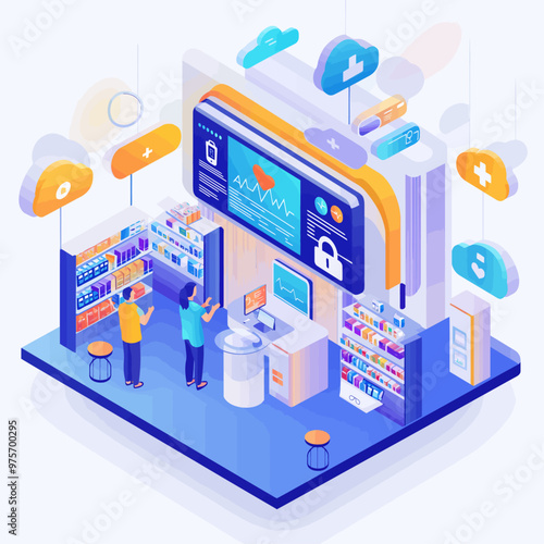Modern Telemedicine: Isometric Public Health Clinic