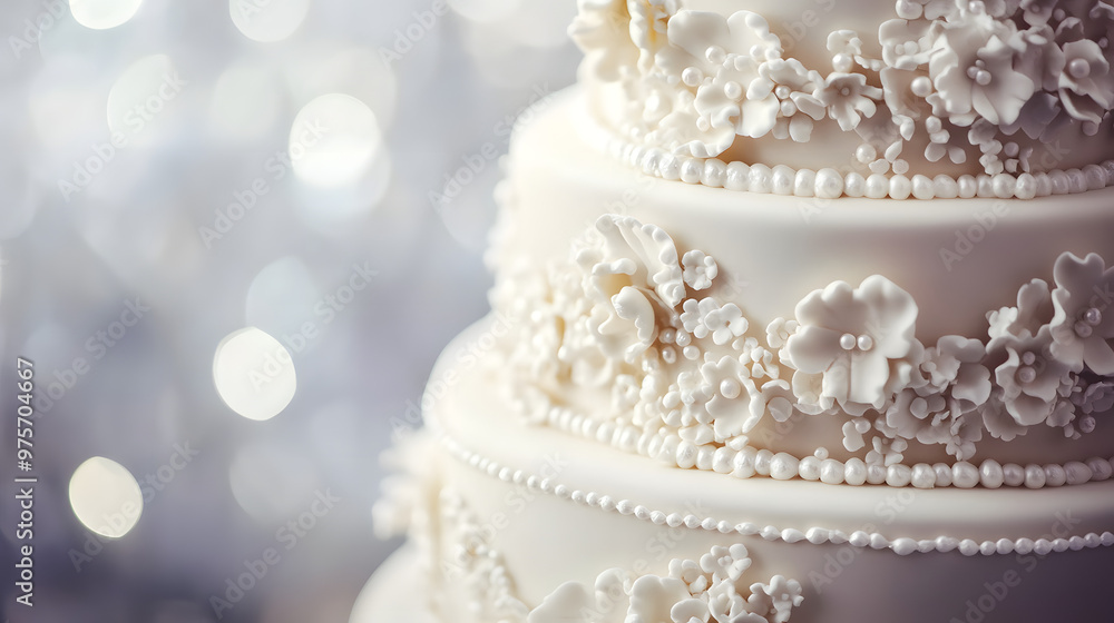Elegant Wedding Cake Elegant Wedding Cake