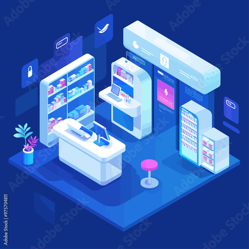 Telehealth Kiosk, Modern Pharmacy Access