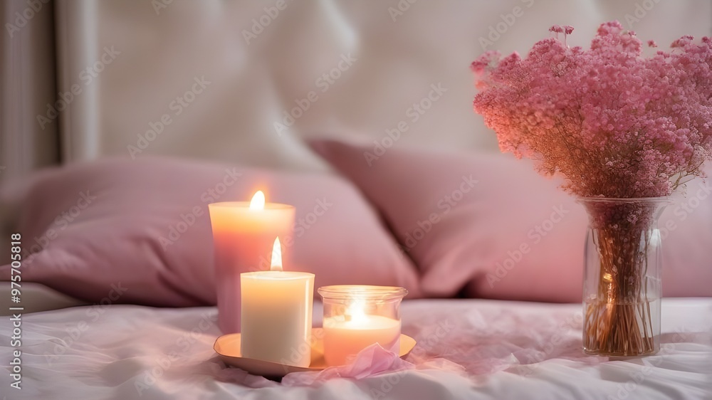 gypsophila on the bed gypsophila on the bed